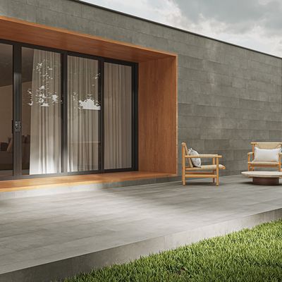 ラッセン Telhanorte | Porcelanato Retificado Hannover 24,5X100 Natural 24