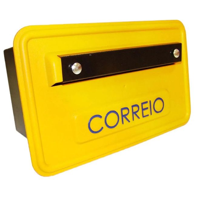 Caixa de Correio Sigma Amarela Pintart