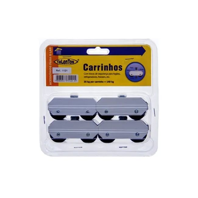 Carrinho Para Refrigeradores Freezers e Fogões - Estrutura Metálica Talentos
