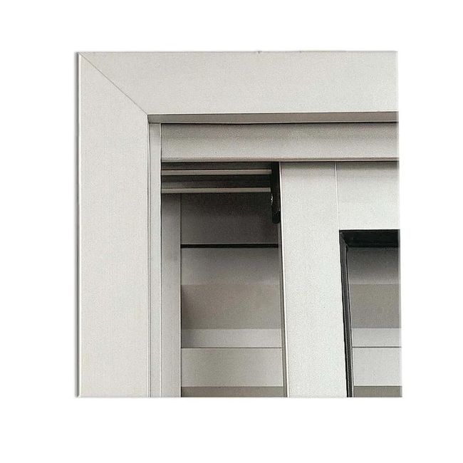 Guarnição Veneziana Integrada Alumínio Branco 120x150 Alumifort Sasazaki