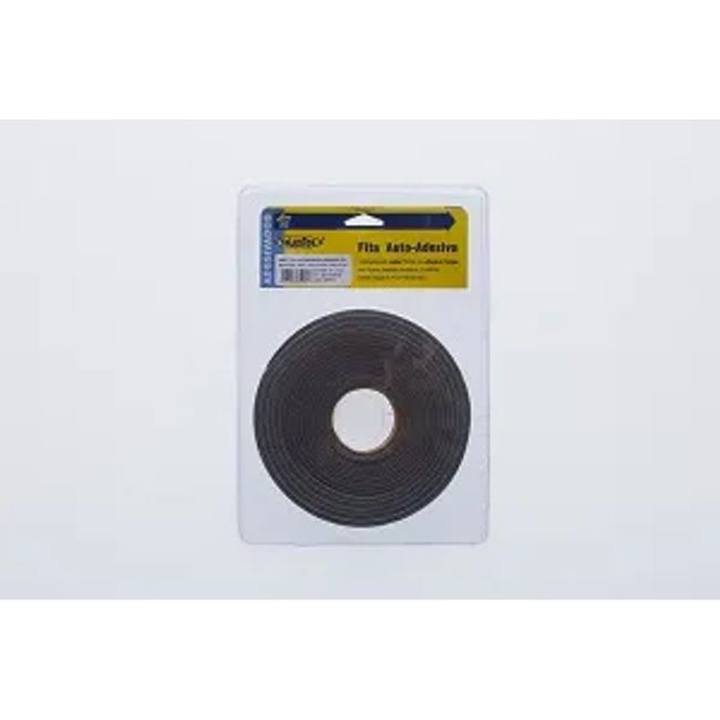 Fita Auto Adesivo Espuma PU 20mmx5mm 5m Cinza - Talentos