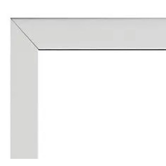 Guarnição Porta Integrada Veneziana Alumínio Branco 237x150 Alumifort Sasazaki