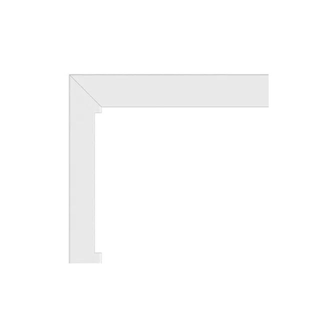 Guarnição Veneziana Integrada Alumínio Branco 120x120 Alumifort Sasazaki