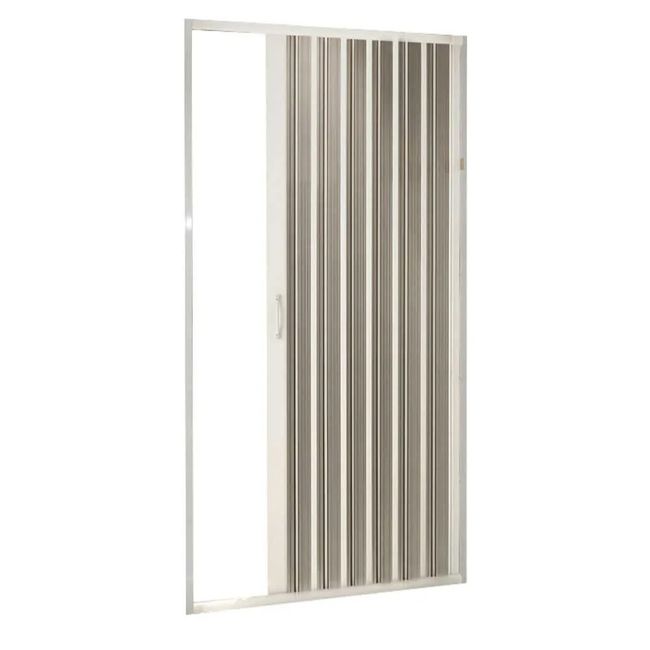 Porta Sanfonada de PVC para Box 185x160cm Branca BCF