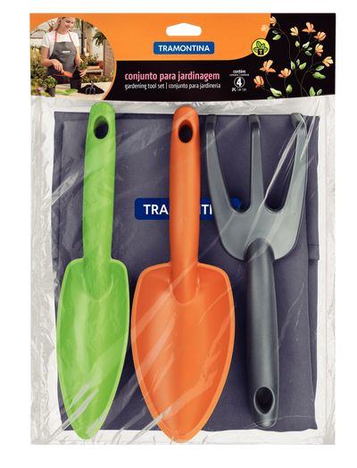 Kit-Conjunto-Para-Jardinagem-3-Pecas-Com-Avental-Cinza-Tramontina-2543877-2