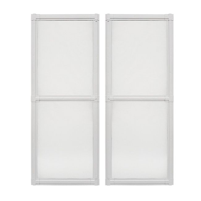 Tela Mosqueteira Janela Multiflex Aço Branco 120x200x3 Prátika Sasazaki