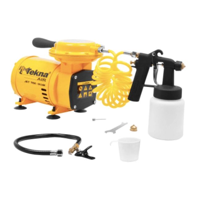 Compressor de Ar Direto c/ Kit 2,4pcm Bivolt Tekna