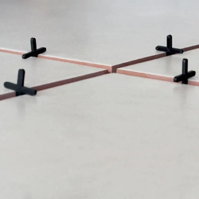 Espaçador Cruzeta 1,0Mm Com 100 Peças Fixtil