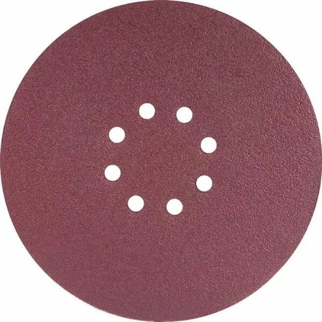 Disco de Lixa 225mm 8 Furos Grão 120 (10 Unidades) WBR