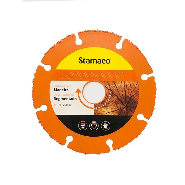 Disco para Madeira em Tungstênio 4 3/8" Stamaco