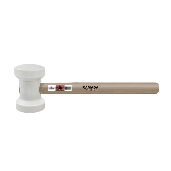 Martelo Borracha Branco (Macio) 40mm - Ramada