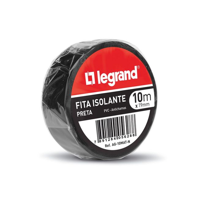 Fita-Isolante-10Mx19Mm-Classe-C-Preta-Ag-10Mat-N-Legrand--2612070-1