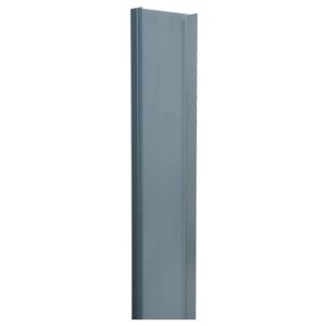 Junção de aço vertical para janela Maxim-ar 120x8,4cm Silenfort cinza Sasazaki