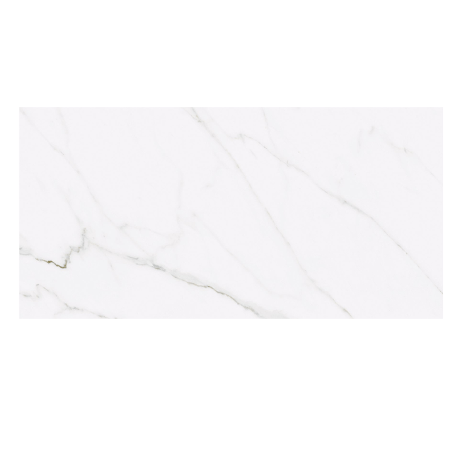 Porcelanato Calacata Classico HD 58,4x117cm white retificado Portinari -3-