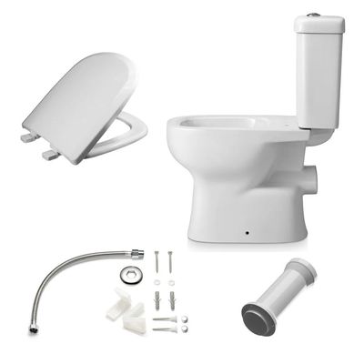 Kit Vaso Sanitário Etna Icasa Saída Horizontal | Telhanorte