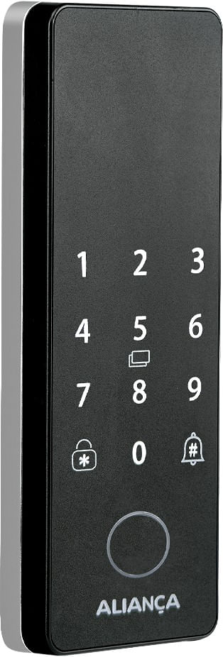 Fechadura-Digital-Iris-Plus-93556-Sobrepor-Porta-De-30-A-60Mm-WiFi-Senha-Biomet-Alarme-Pf-Alianca-2642719-1