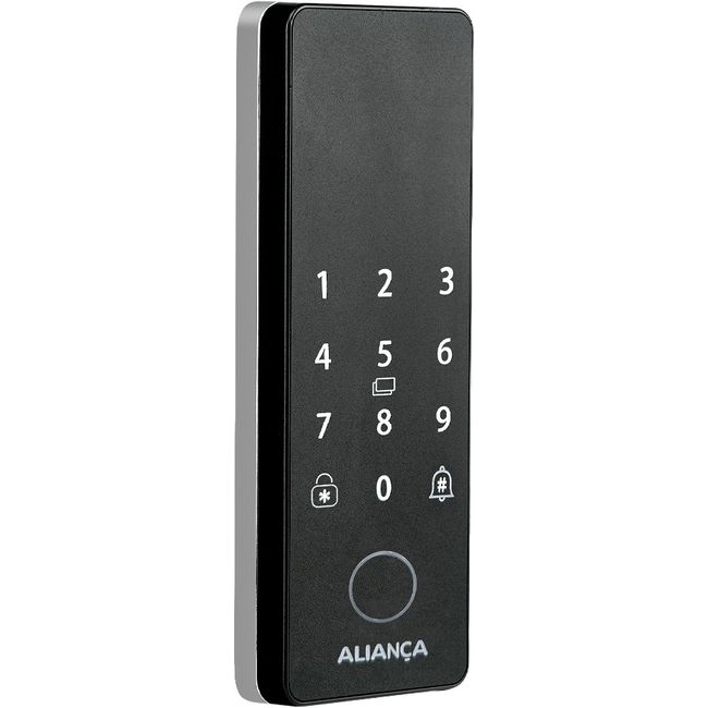 Fechadura-Digital-Iris-Plus-93556-Sobrepor-Porta-De-30-A-60Mm-WiFi-Senha-Biomet-Alarme-Pf-Alianca-2642719-1