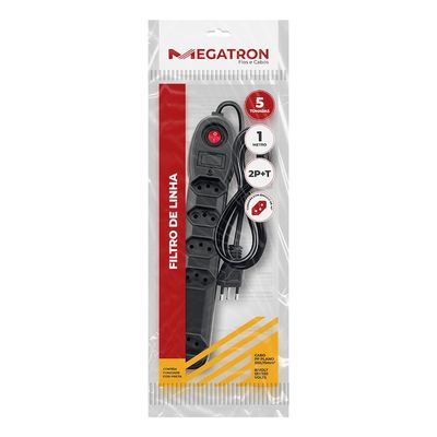 -Filtro-De-Linha-Com-5-Tomadas-2P-T-Bivolt--10A-1M-Preto-Com-Circuit-Breaker-Disjuntor-De-ProtecaoMegatron--2643421-1