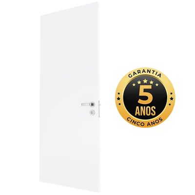 Folha de Porta Lisa Colmeia Branco 210x72cm | Telhanorte