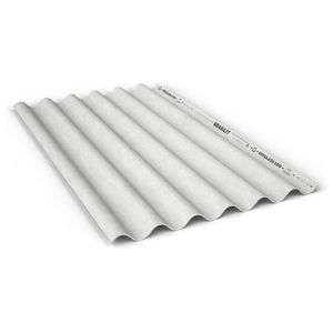 Telha Ondulada 1,22x1,1m 8mm Brasilit