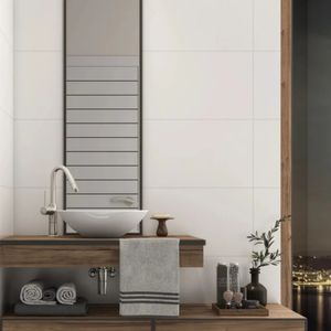 Revestimento Branco Neve Mate Plus 32X57Cm Cx 2,03 M² CECAFI