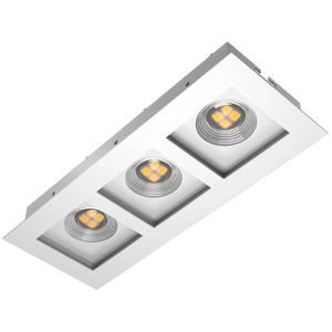 Spot de embutir par16 3 luzes gu10 bcm-bcm ORLUCE
