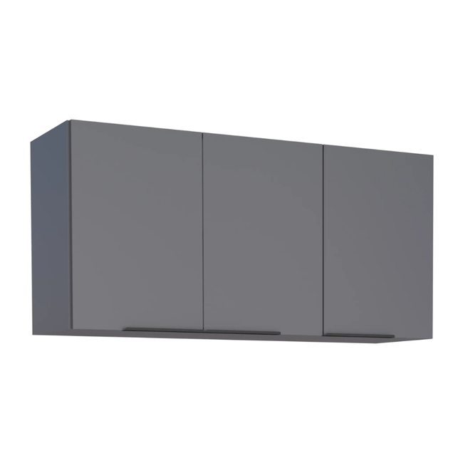 Armario Aereo Cozinha Cisne 114X55X36 Cinza Cozimax -1-