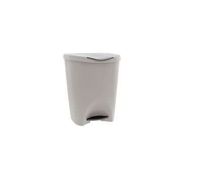 Lixeira-7-5L-Com-Pedal-Cinza-Claro-2570670