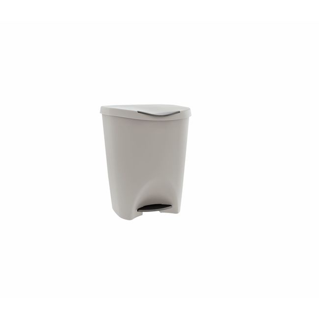 Lixeira-7-5L-Com-Pedal-Cinza-Claro-2570670