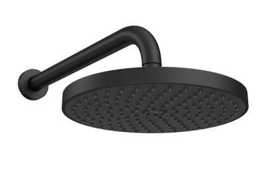 Chuveiro-Redondo-De-Parede-22Cm-Black-Matte-Deca-2604329