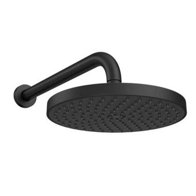 Chuveiro-Redondo-De-Parede-22Cm-Black-Matte-Deca-2604329