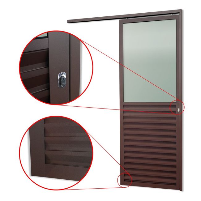 Porta-Correr-SuspMeia-Veneziana-Meia-Vidro-Dir-L25-Marrom-Corten-210X80-Brimak-2632403-1