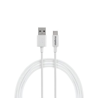 Cabo-UsbA-Para-UsbC-De-1-2M-Em-Pvc-Branco-Euac-12Pb-Intelbras-2651203-1