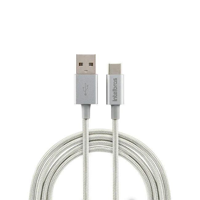 Cabo-Usb-UsbC-1-5M-Nylon-Branco-Euac-15Nb-Intelbras-2651220-1