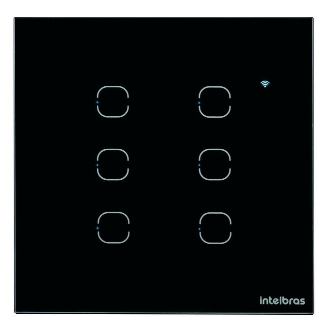 Interruptor-Inteligente-WiFi-Touch-6-Teclas-Preto-Eiw-1006-Intelbras-2651122-1