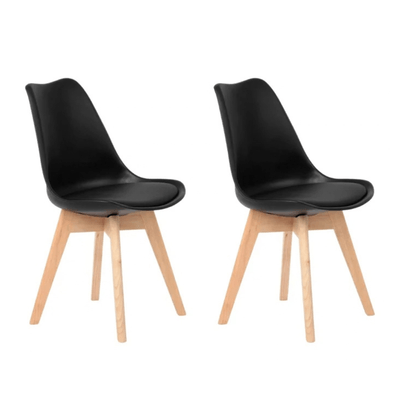 Cadeira-de-Jantar-Eames-Estofada-Preta-em-PU-com-Pes-de-Madeira-Coisas-e-Coisinhas--2-