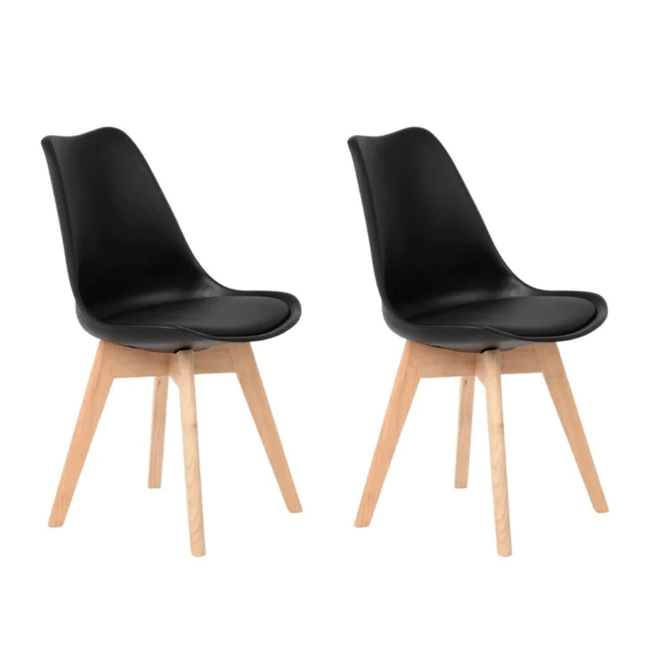 Cadeira-de-Jantar-Eames-Estofada-Preta-em-PU-com-Pes-de-Madeira-Coisas-e-Coisinhas--2-