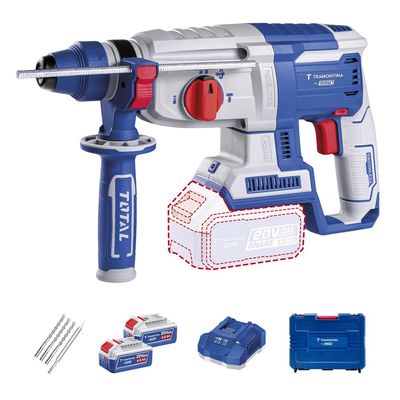 Maleta-Martelete-PerfuradorRompedor-20V-SdsPlus-1-26-Mm-Brushless-Com-2-Baterias-20V-De-4-0Ah-Carregador-Tramontina-2634228-1