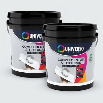 Kit com 2 Massas Corrida Universo Balde 25kg