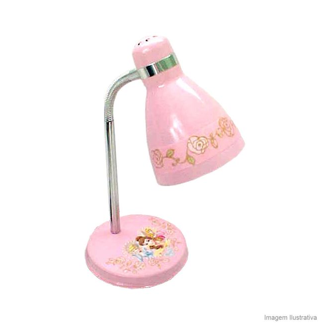Luminária de mesa Princesas 40W colorido Startec
