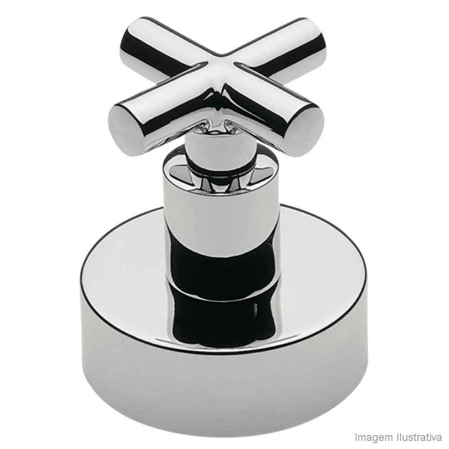 Acabamento para registro base 1.1/2" C64 Titanio Perflex