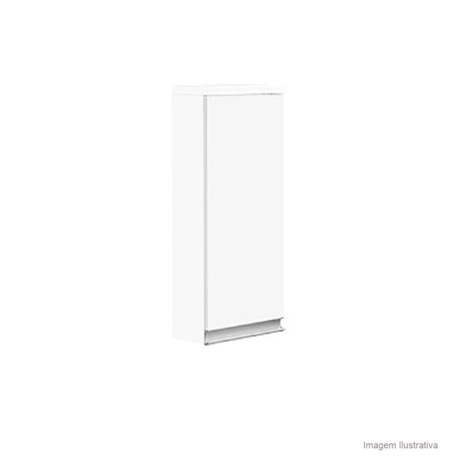 Armário para banheiro Slim Box 23cm branco Bumi