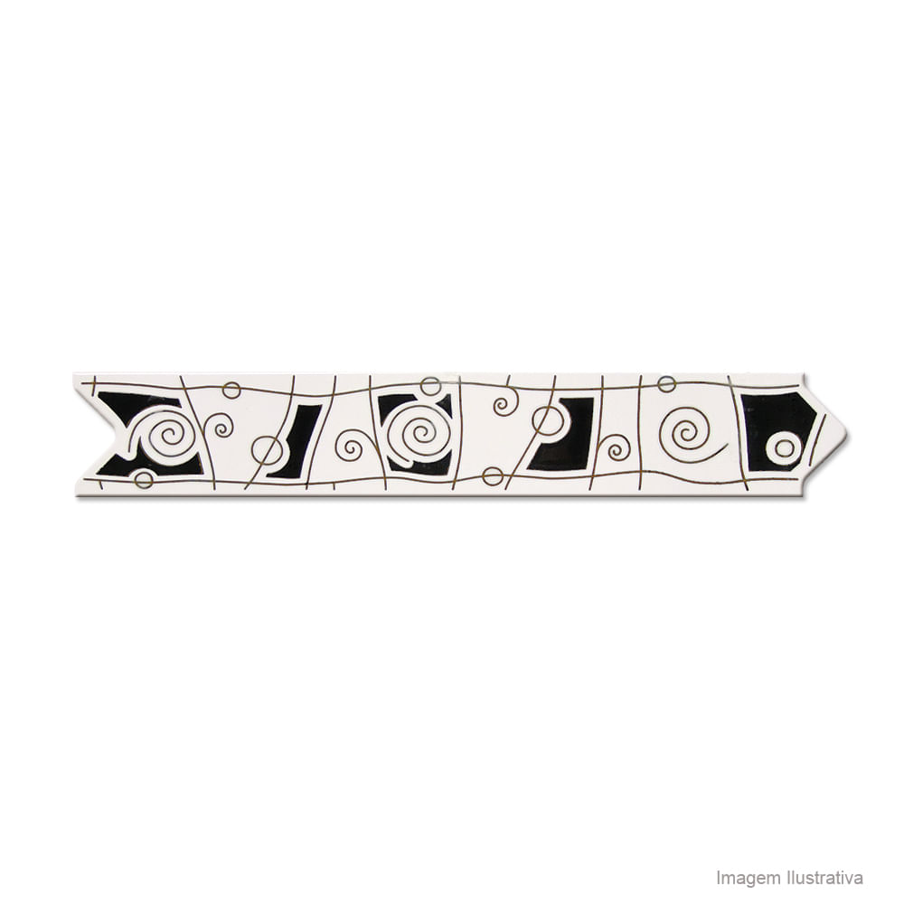 Faixa Mira onix 5,5x31,2cm 4 peças Incepa