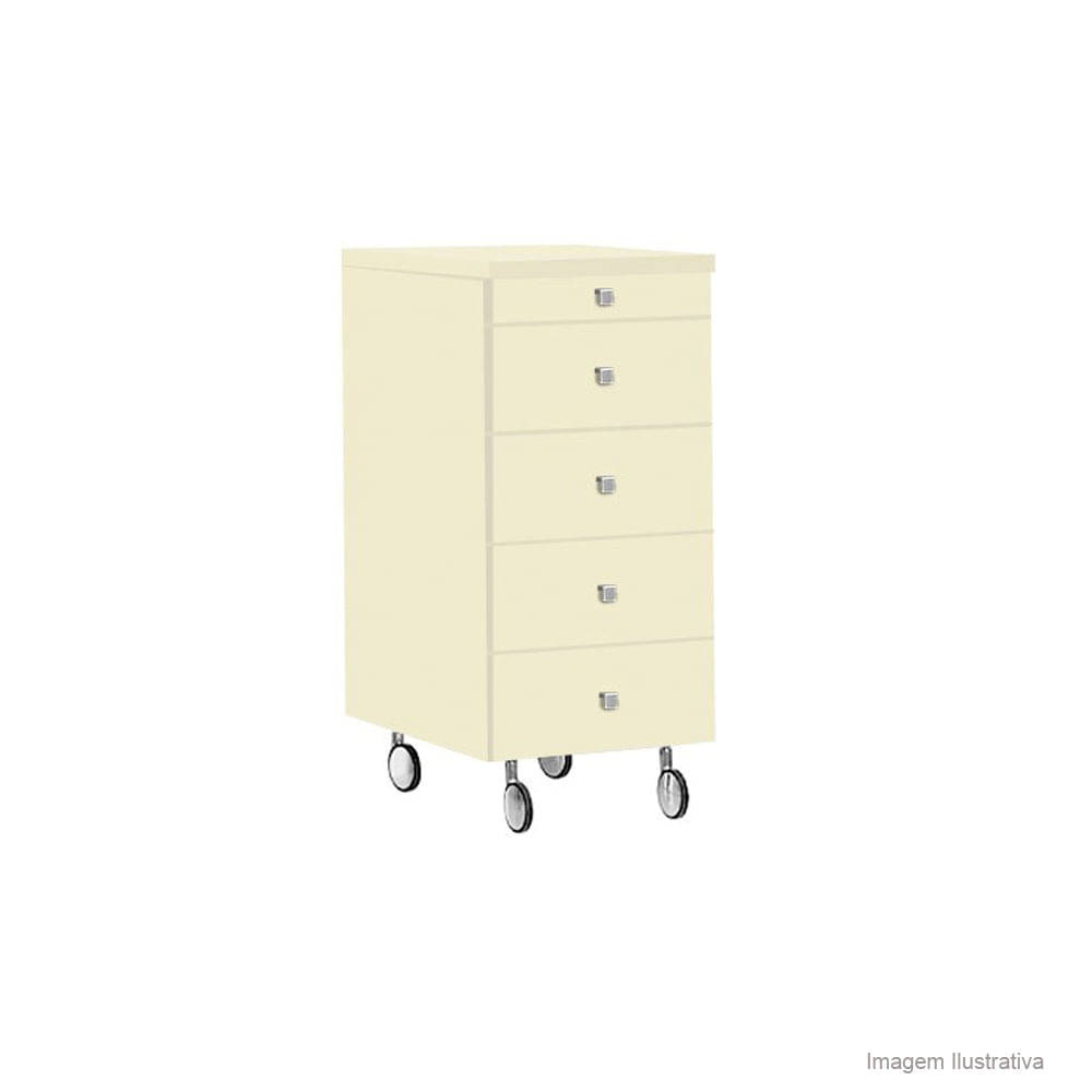 Gaveteiro Quadrato biscuit 91cm Bumi