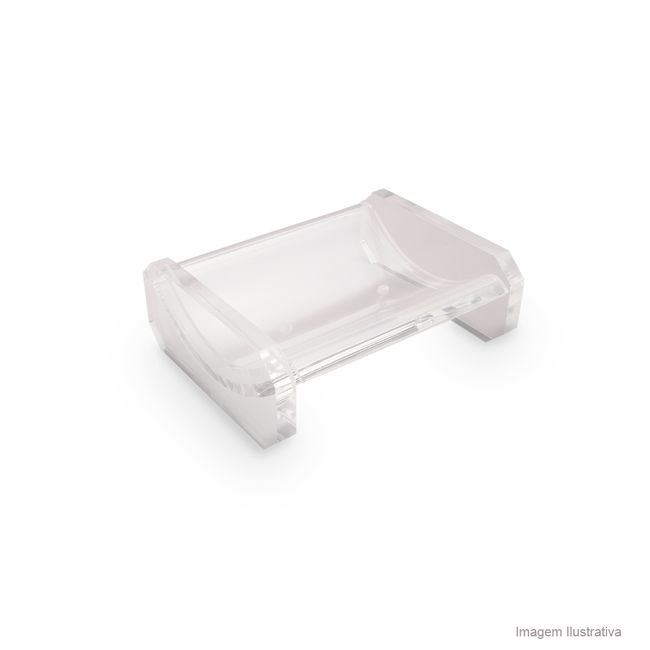 Saboneteira de mesa Especial fumê 809 Formacril