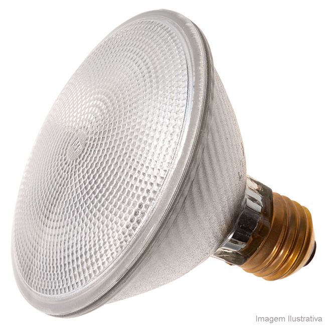 Lâmpada halógena 220V 75W 2900K Halopar 30 amarela Osram