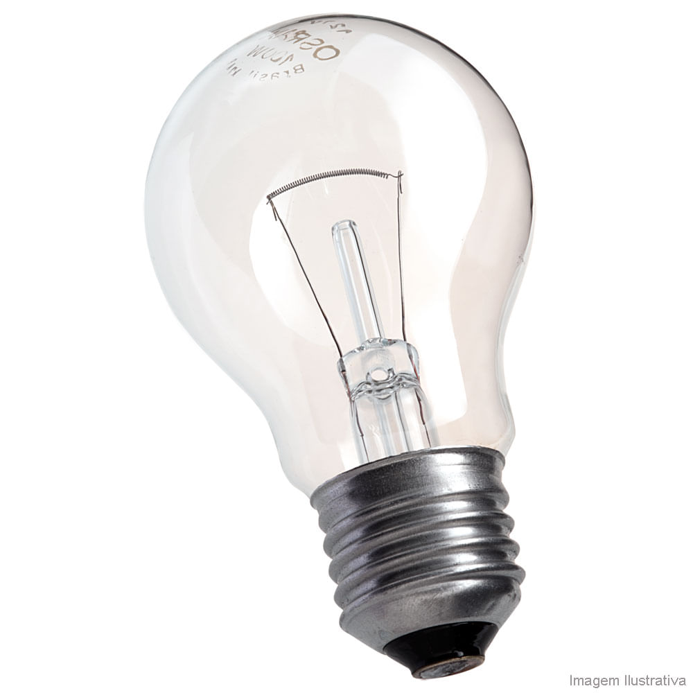 Lâmpada incandescente 220V 100W Classic Osram