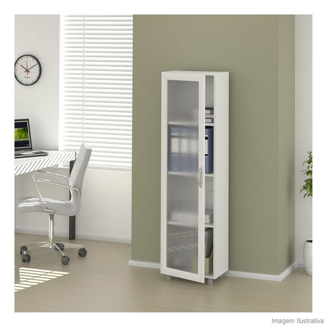 Armário para cozinha Aracajú 41,5x150cm branco Politorno