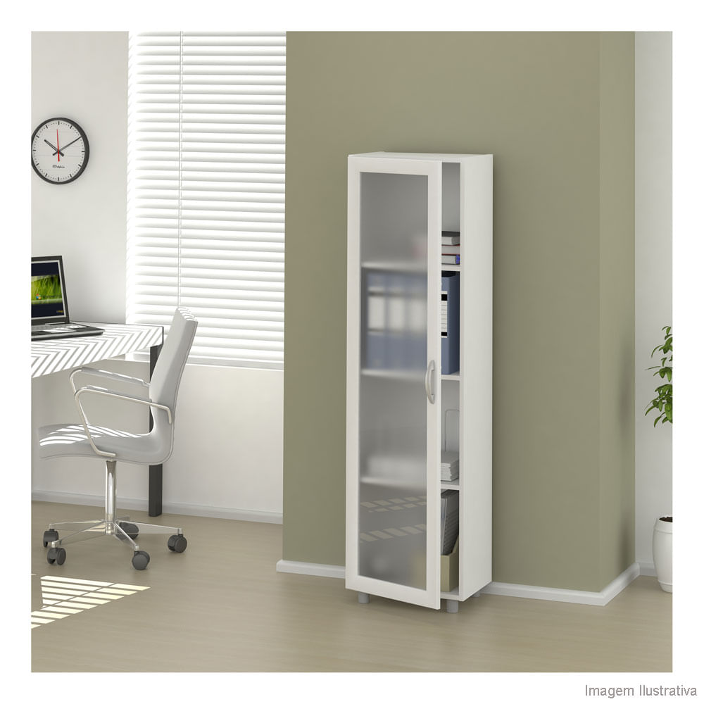 Armário para cozinha Aracajú 41,5x150cm branco Politorno