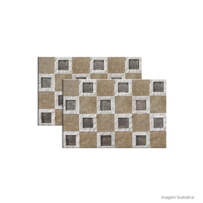 Tela Fattoria 30x20cm nocce mista Fatto a Mano